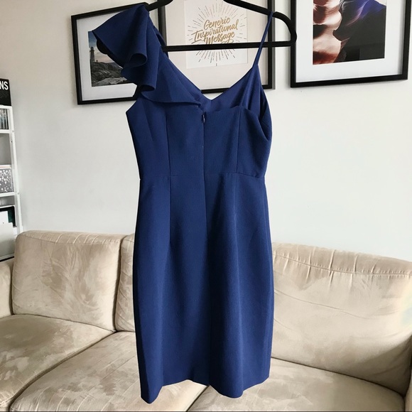 Club Monaco one shoulder dress - Picture 4 of 6